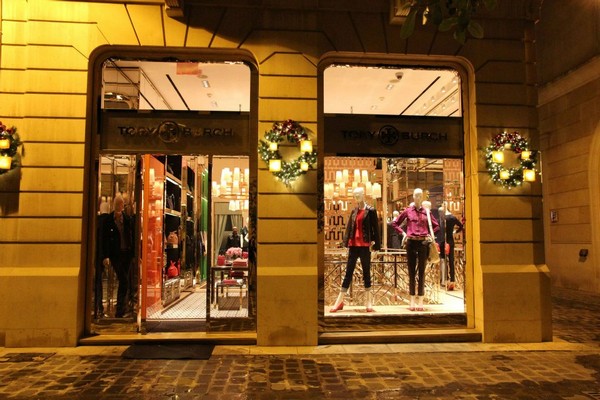 Tory Burch store opening